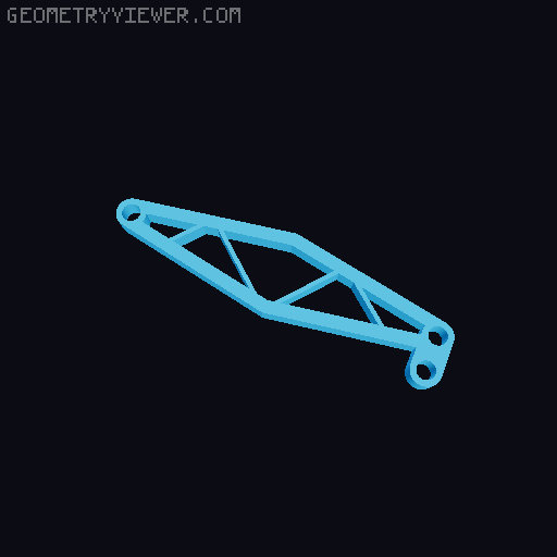 Modelo de grúa / Crane Model 3D model thumbnail