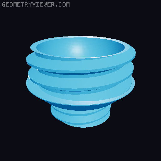 Octonauts Terra Gup 1 (TG-1) 3D model thumbnail