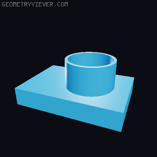 IKEA Metod Kitchen Rear Wall Mount Spacers 3D model thumbnail