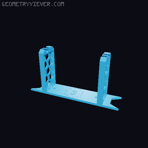 IKEA LACK Spool holder 1kg-1kg-2kg-1kg-1kg 3D model thumbnail