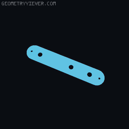 Electric Guitar with hot swappable pickups 3D model thumbnail