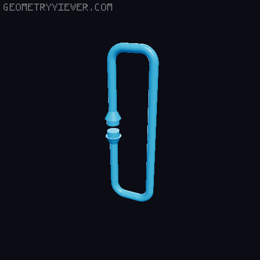 The Ultimate Tie Rack 3D model thumbnail
