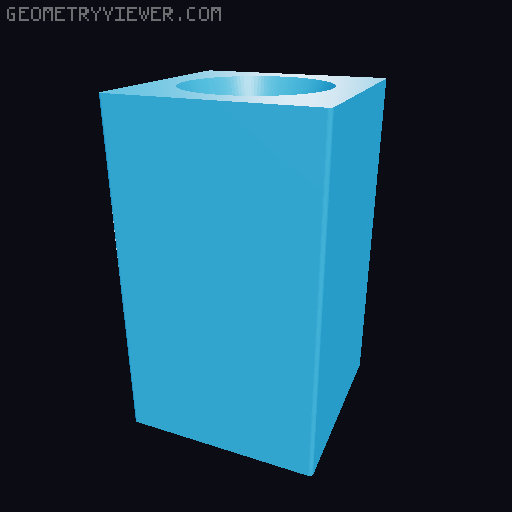 Ikea lack feet 3D model thumbnail