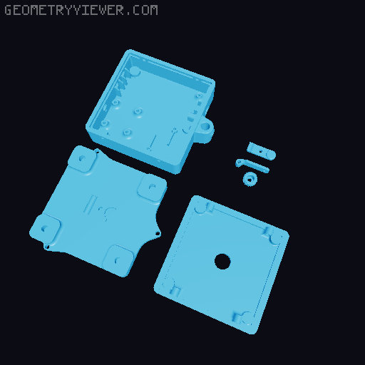 Vibrating plate 3D model thumbnail