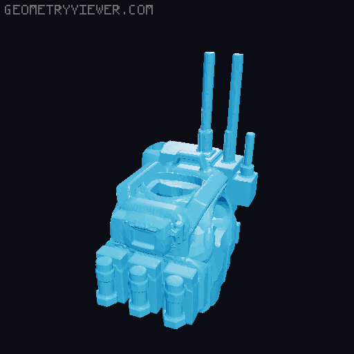 Dummy 13 Mercenary Team - The Recon 3D model thumbnail