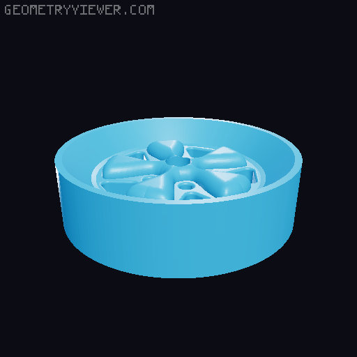 Low Poly Car Wheels - Remaster 3D model thumbnail