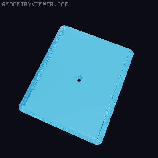 Non-Latching Pokémon Trading Card Case Door Remix 3D model thumbnail