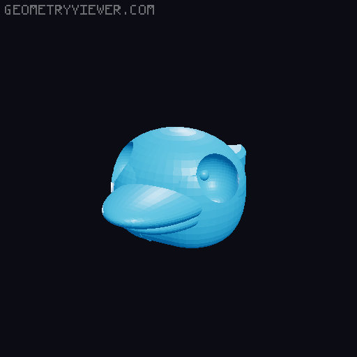 the new duck monstrosity 3D model thumbnail