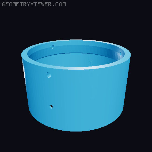 Strut cover for VW MK1 and MK2 3D model thumbnail