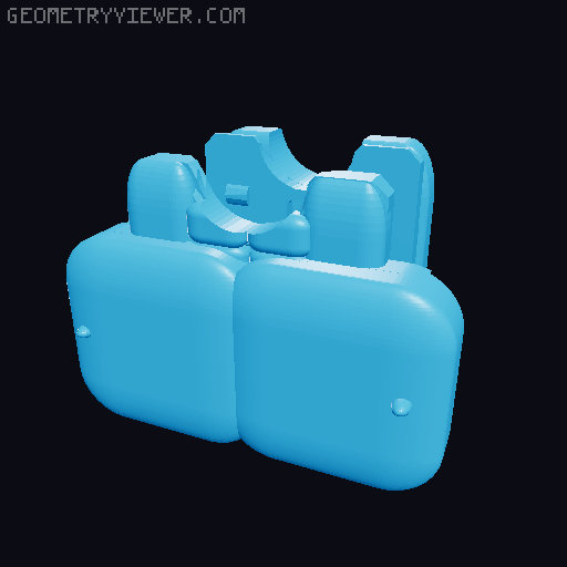 Dummy 13 Hulk parts remix 3D model thumbnail