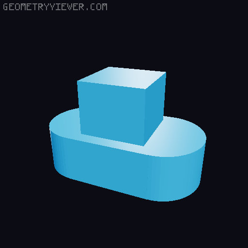 Q-BOT BETA, little cute robot inspired by B-bots 3D model thumbnail