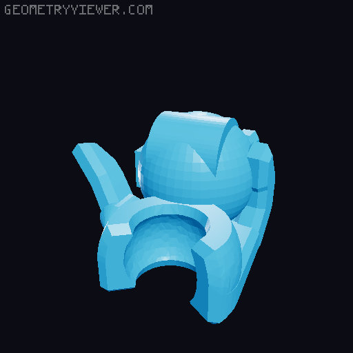 Plasma Grenade hand for Dummy 13 1.0 3D model thumbnail