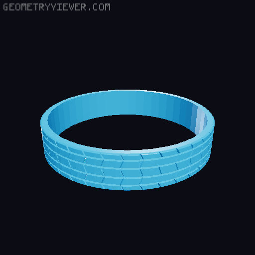Clementoni MIO Robot tires 3D model thumbnail