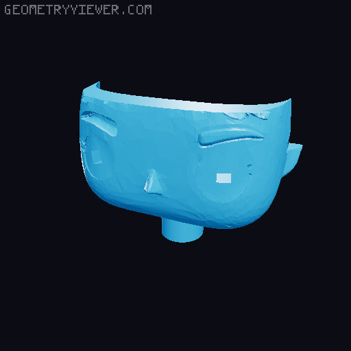 Wednesday addams  3D model thumbnail