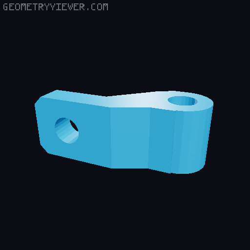 Case for radiation detector 3D model thumbnail