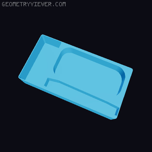 Accu-Chek Instant and Accu-Chek Active Protective case 3D model thumbnail