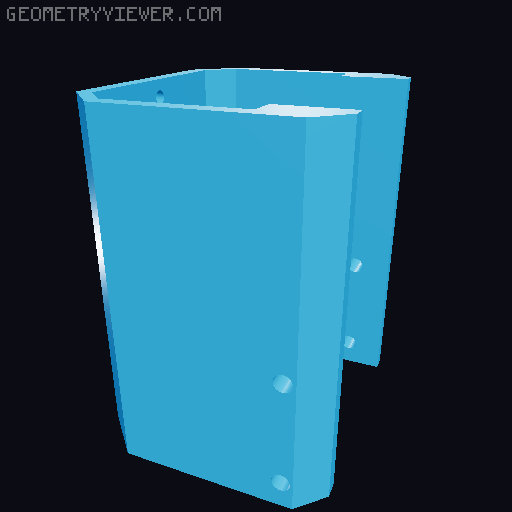 "Push Rod" Nerf Flywheel Blaster 3D model thumbnail