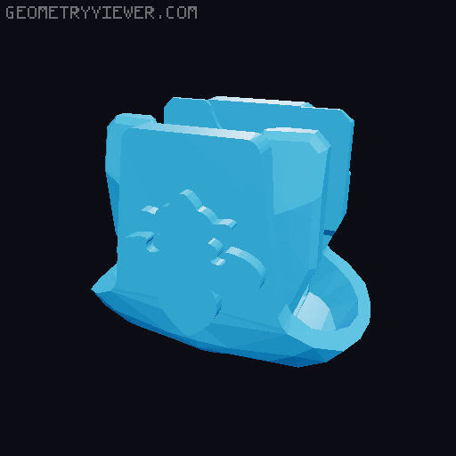 Dummy 13 Lego Knight Armor/Weapons (MOD) 3D model thumbnail