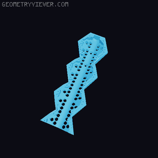 Hextraction Fancy Game Board Remix 3D model thumbnail