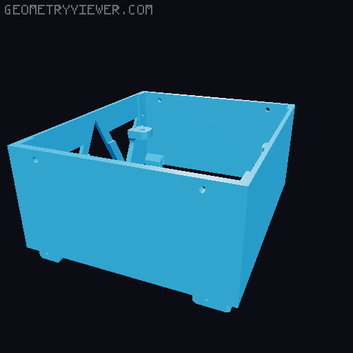 IKEA LACK Enclosure Remixes 3D model thumbnail