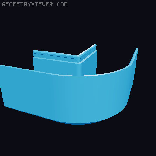 Underware Channel Tops (I, L, C, T, X) - Extra height + Parametric models 3D model thumbnail
