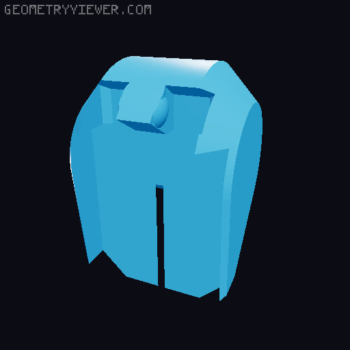 Soda Pull Tab MECH 3D model thumbnail