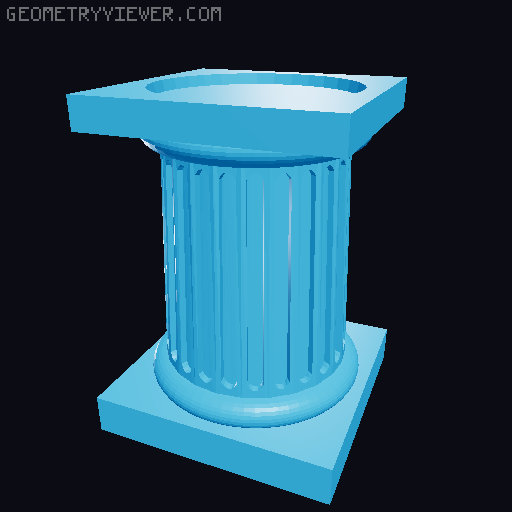 Offering to Hephaestus 3D model thumbnail