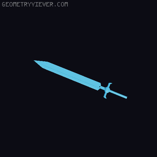 Modified swords for dummy 13 *in development* 3D model thumbnail