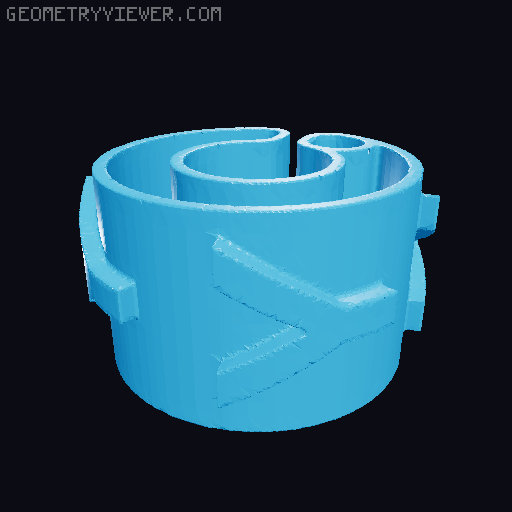 Characters For Cable Description 5mm/0.20″ Diameter 3D model thumbnail