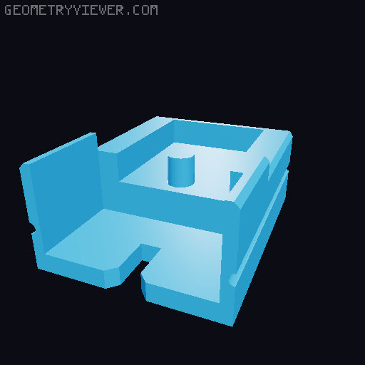Ruca. A Pico 8 hardware console. 3D model thumbnail