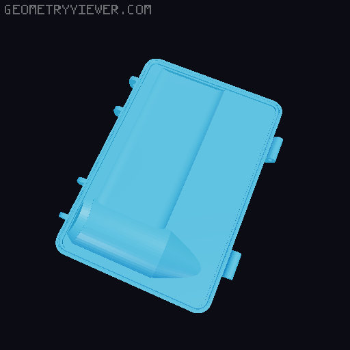Rugged Box Remix for Violent Turbofan 3D model thumbnail
