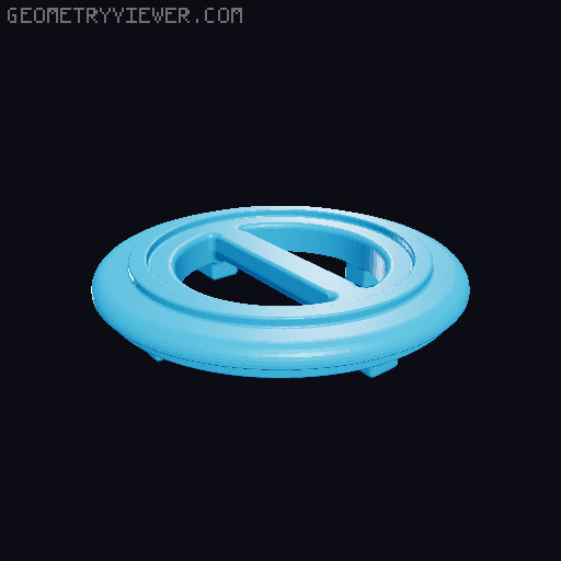 Wristband Stacker 3D model thumbnail