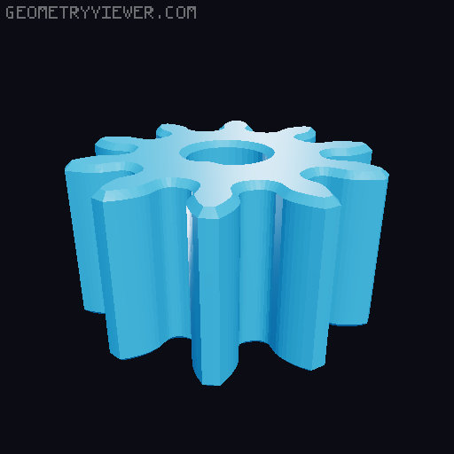 JGY370 motor Pastamatic 3D model thumbnail
