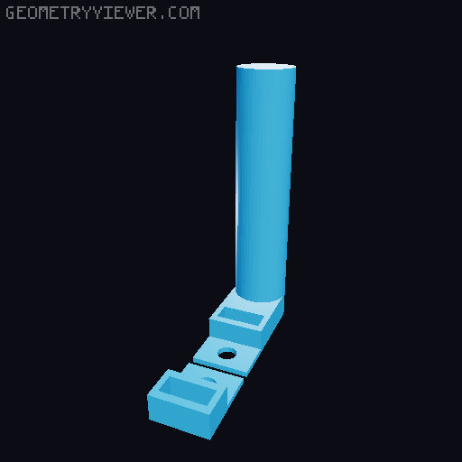 fixing points for pallet rack 1/14  3D model thumbnail