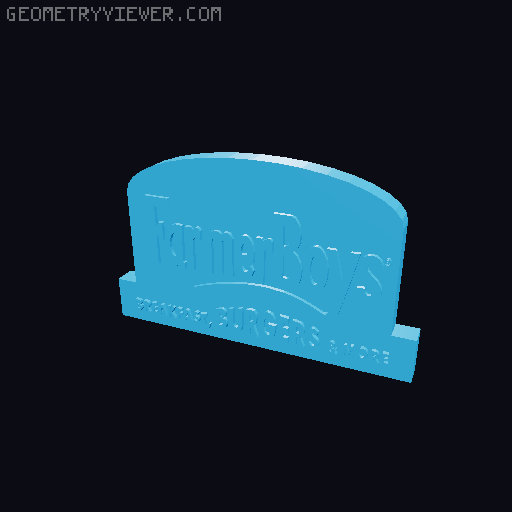 n scale - vintage and forgotten - fast food restaurant - farmer boys  3D model thumbnail