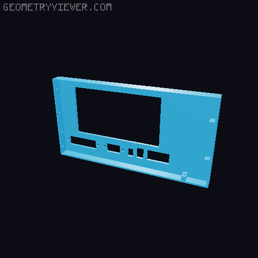 Amiga 3000 to Checkmate 1500 Kit 3D model thumbnail