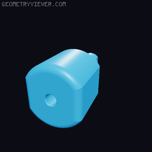 MP5K Telescoping Stock/Brace 3D model thumbnail