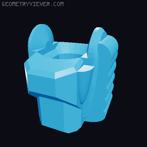 Veles 13 (Dummy 13 Armor) 3D model thumbnail