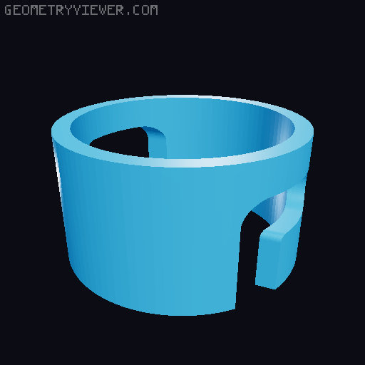 Compu Cleaner Replacement Nozzle 3D model thumbnail