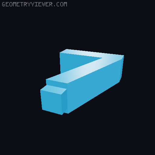 7 - 8 - 9 Numbered Trophies 3D model thumbnail