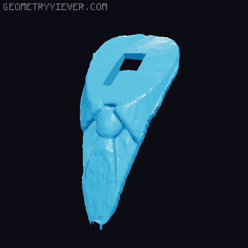 Classy Fred Flintstone  3D model thumbnail