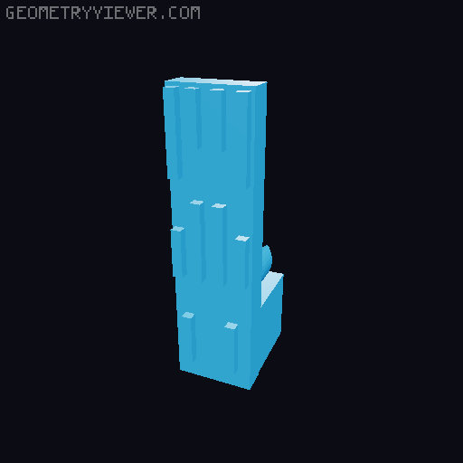 MAN FROM THE FOG Y5 Action figure 3D model thumbnail