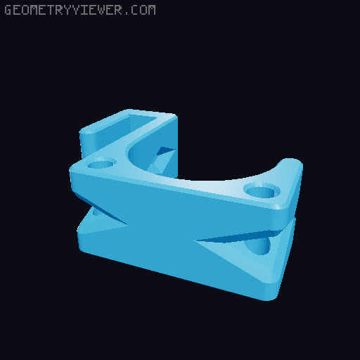 Hooks for Ikea IVAR 3D model thumbnail