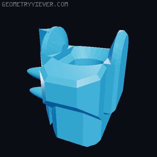 JOJOMAN 13 (Dummy 13 Armor) 3D model thumbnail