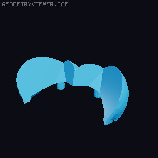 3D Printable Girlpla / Mecha Musume / Megami Device / 30 Minute Sisters / Frame Arms compatible blank figure 3D model thumbnail