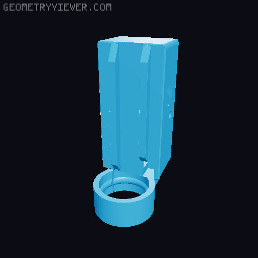 Powder Check Die 3D model thumbnail