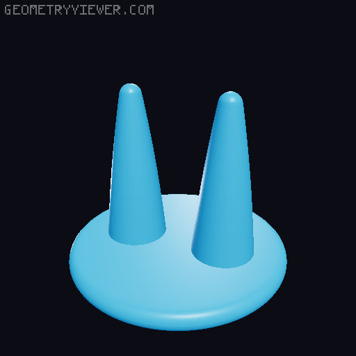 Spinning Creature Thing 3D model thumbnail