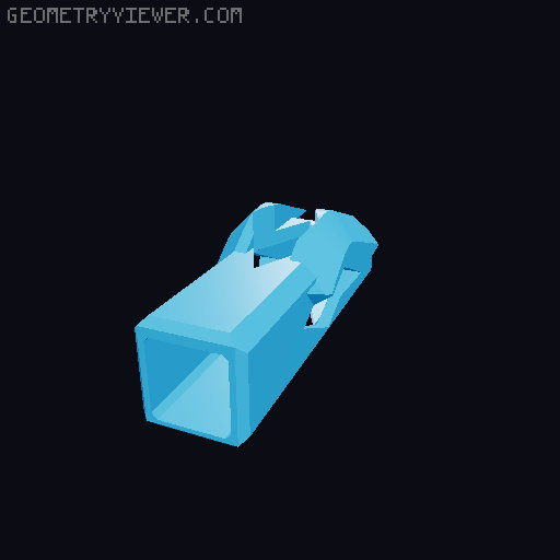 Mighty Morphin Dummy Rangers - Blue 3D model thumbnail