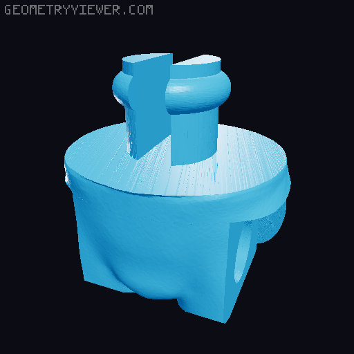 FC/ DS9 Male Uniform for playmates figures 3D model thumbnail