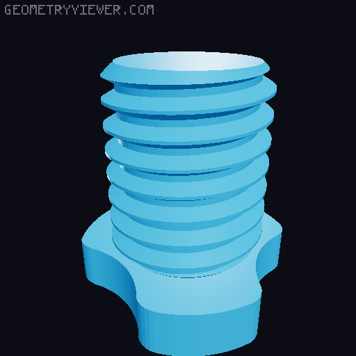 GOEWS rebuilt in OpenSCAD 3D model thumbnail